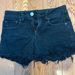 American Eagle black shorts